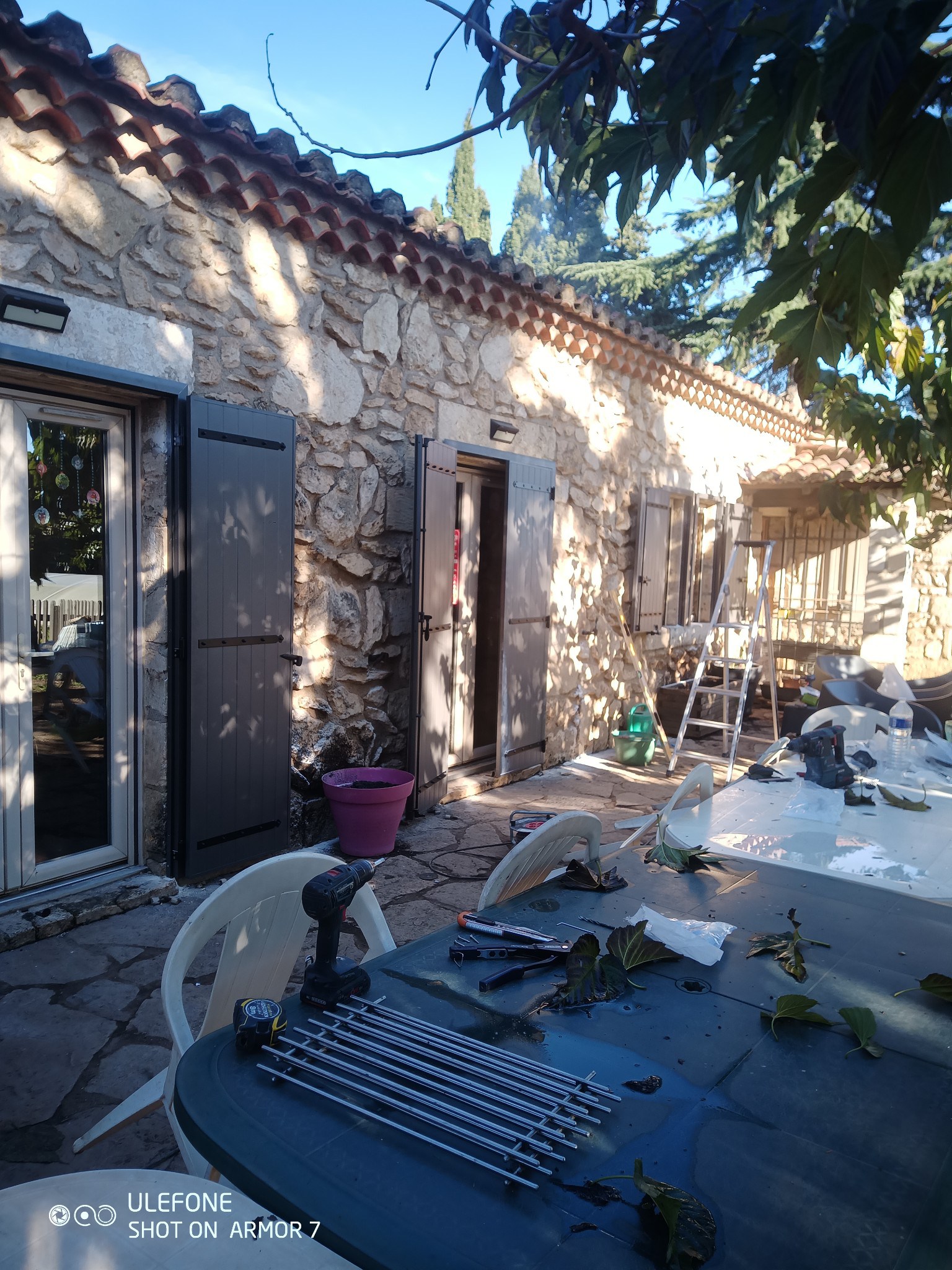 Volets battants aluminium